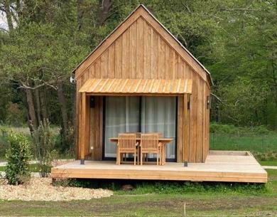 COMPIEGNE Les Cabanes du Moulin de l'Ortille