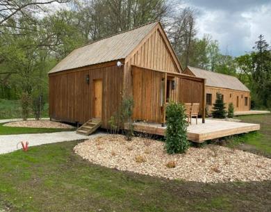 COMPIEGNE Les Cabanes du Moulin de l'Ortille