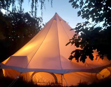 CONCHY LES POTS La Ferme des Tilleuls - Tente Mongole