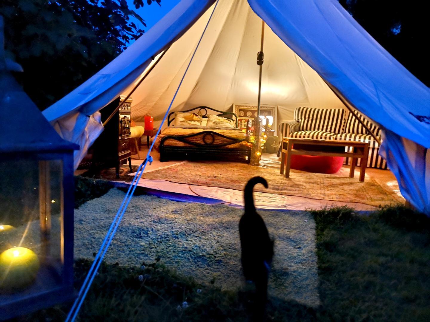 CONCHY LES POTS La Ferme des Tilleuls - Tente Mongole