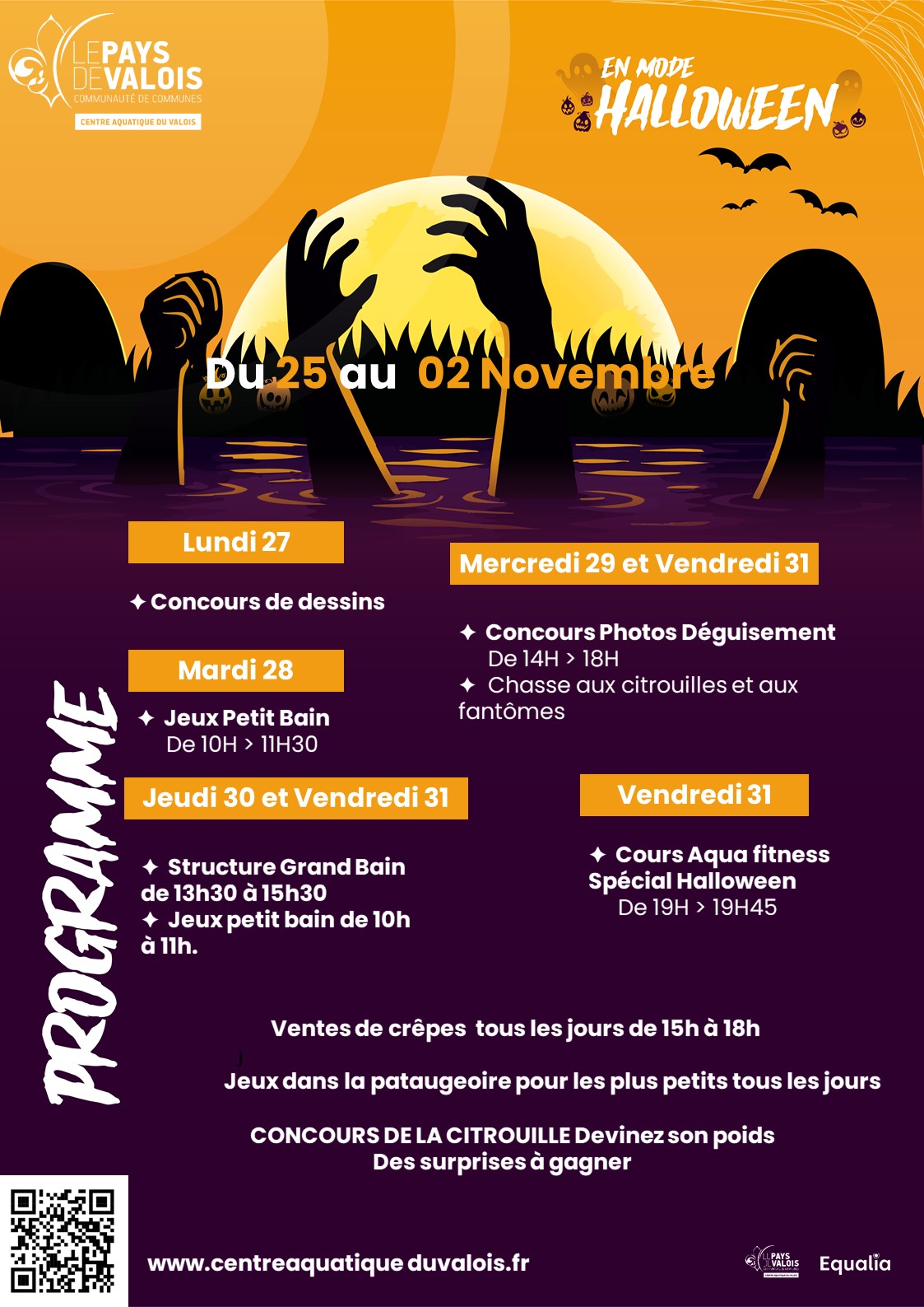 Halloween au centre aquatique 2