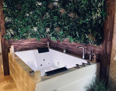 Jacuzzi jardin d’édent