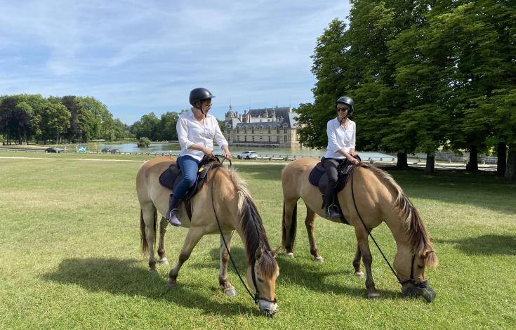 Balade en Henson à Chantilly