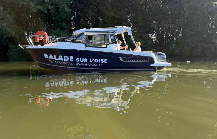 JP Racing, balade en bateau sur l'Oise