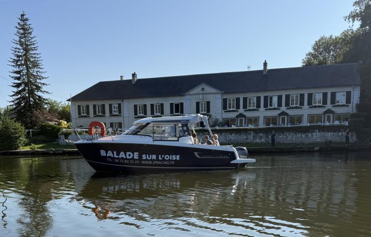 JP Racing, balade en bateau sur l'Oise