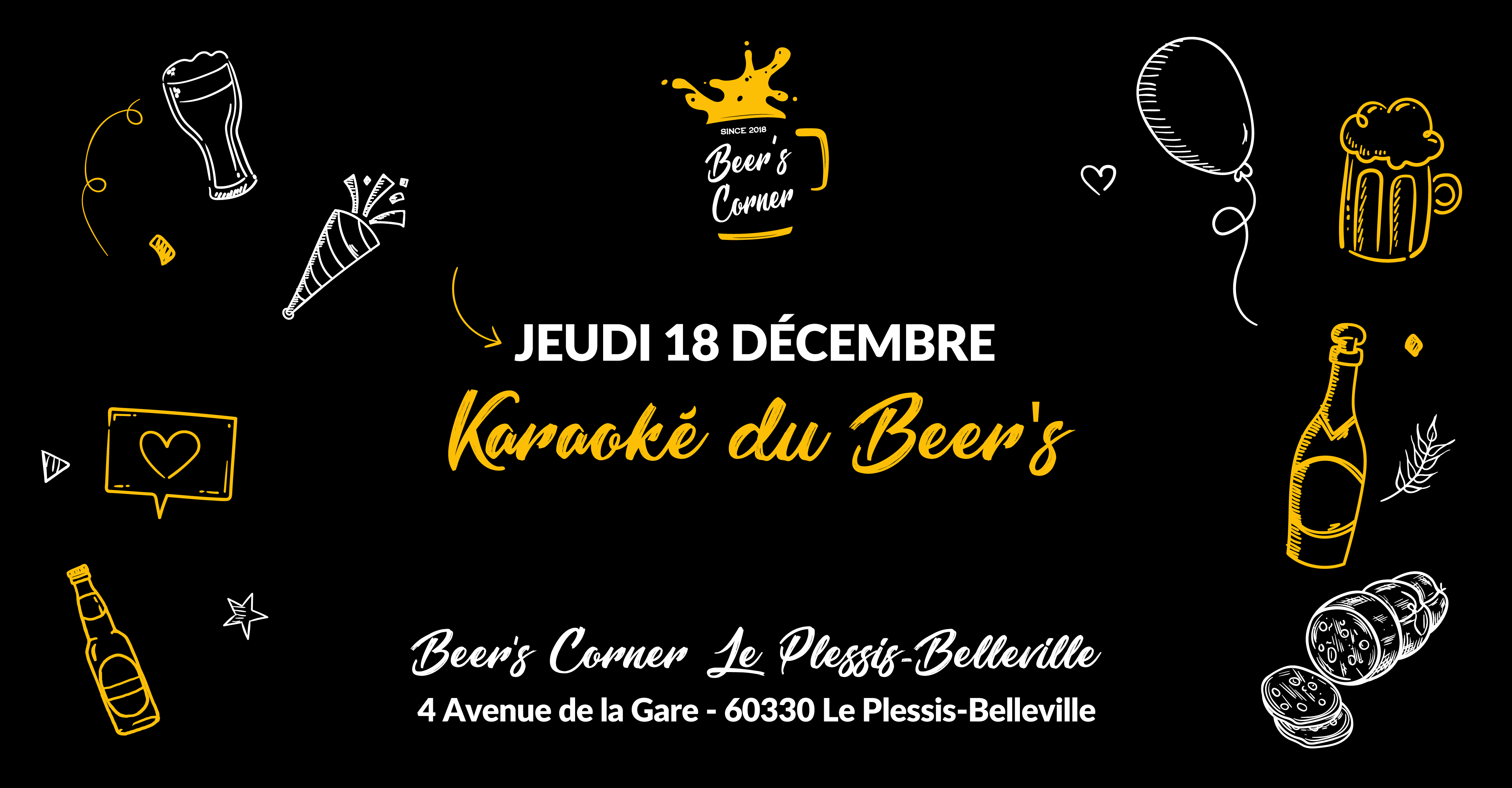 KARAOKE beer's LPB 18 déc