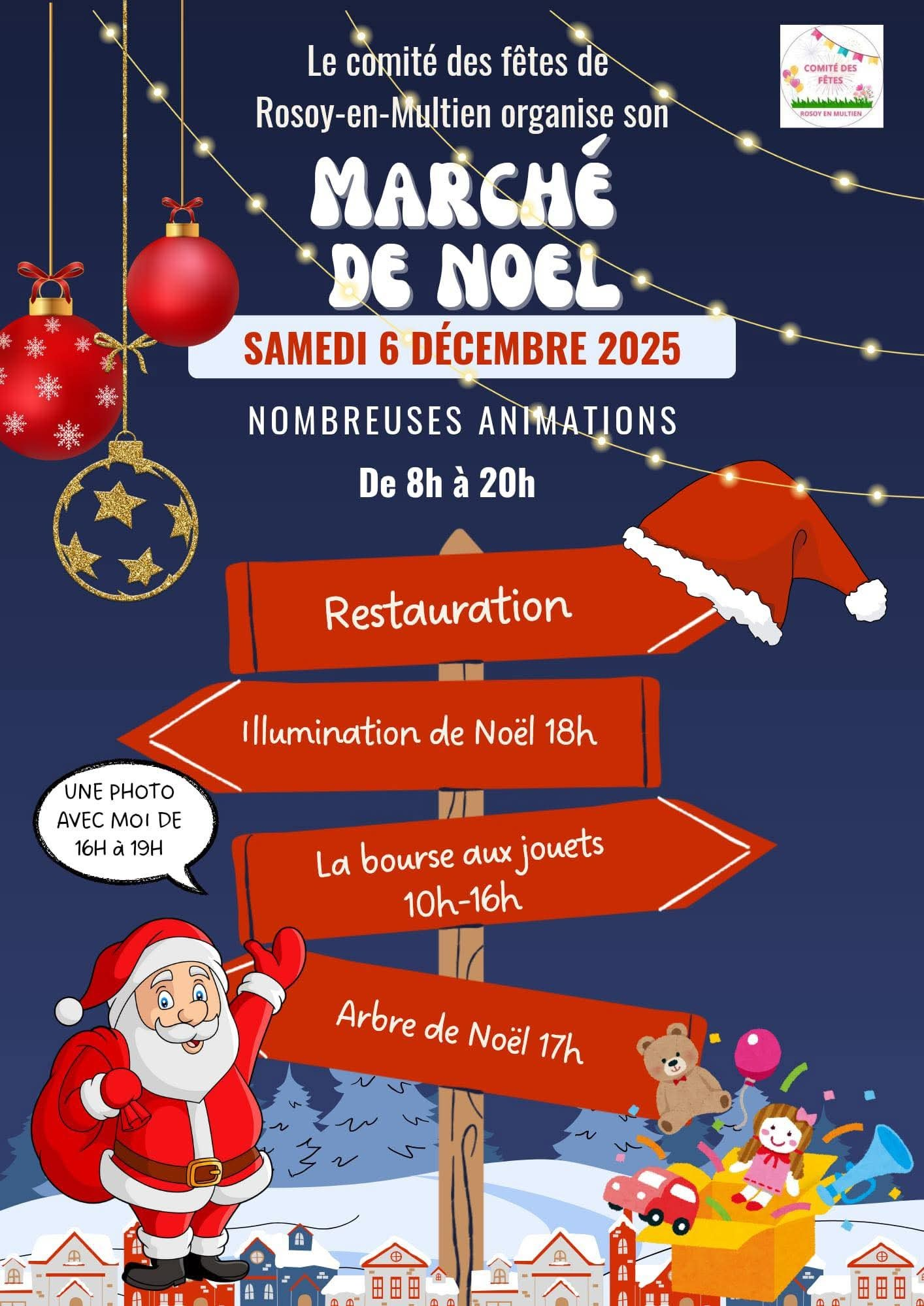 Marché de Noël - Rosoy
