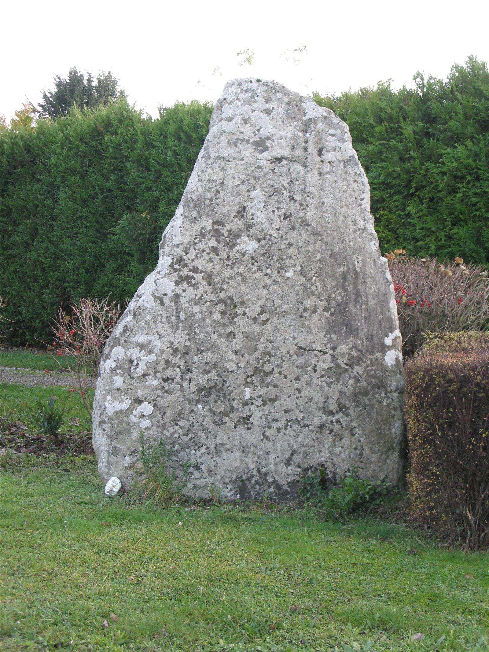 Menhir de Borest ©Chantilly Senlis Tourisme