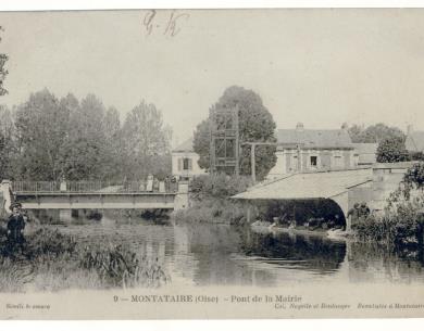 Montataire pont et lavoir 