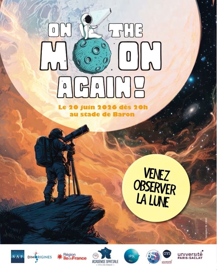 On the moon again Baron - 20 juin