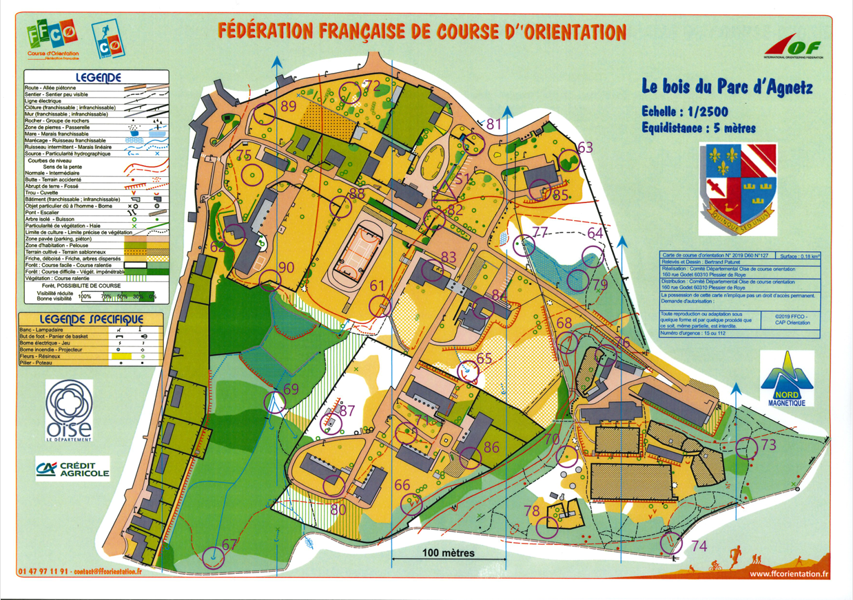 Parcours orientation Agnetz