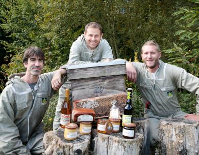 Franck, Steve et Fabien