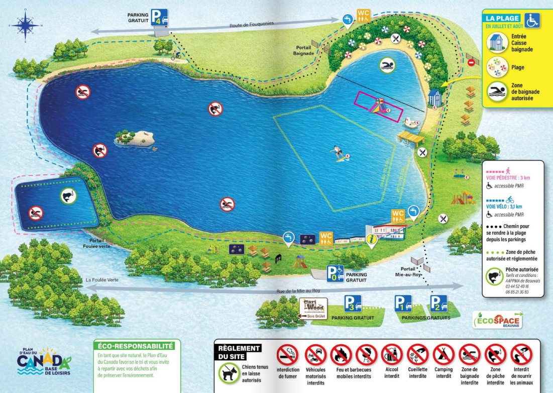 Base de loisirs du Plan d'eau du Canada