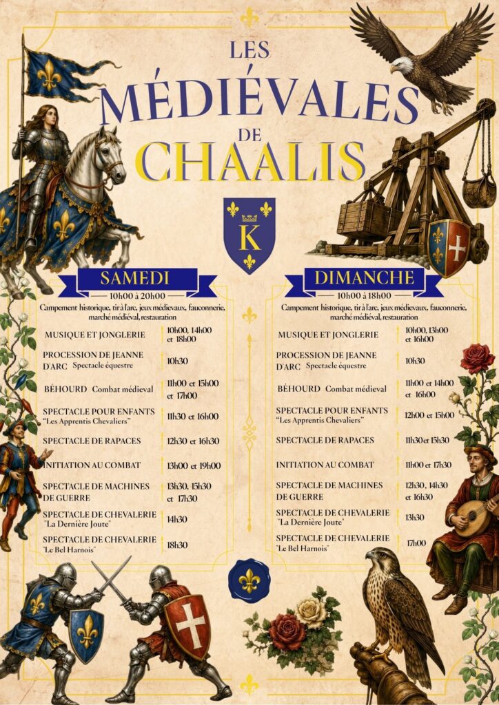 Les Médiévales du domaine de Chaalis
