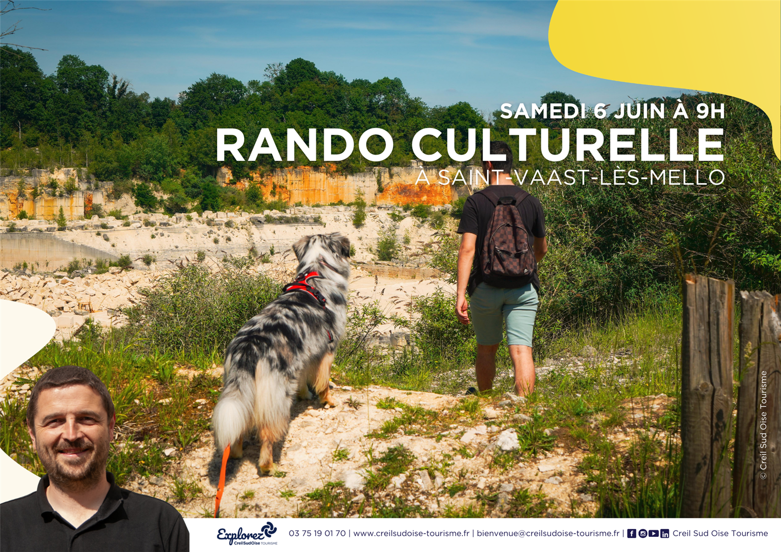 Copie de RDV OT - Affiche A4 (297 x 210 mm) - Rando culturelle SVLM - 06/06/26