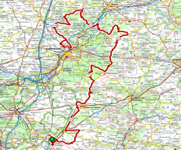 Ronde de l'oise étape 6 juin