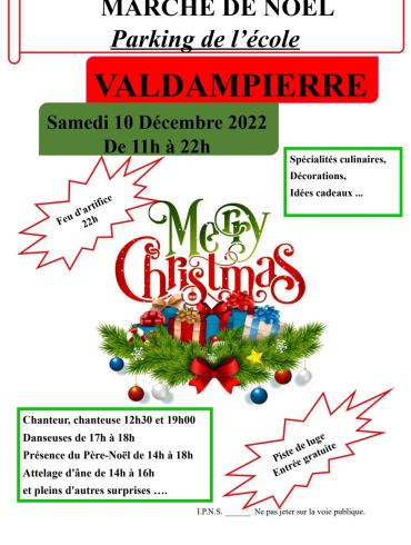 Marché de Noël de Valdampierre 