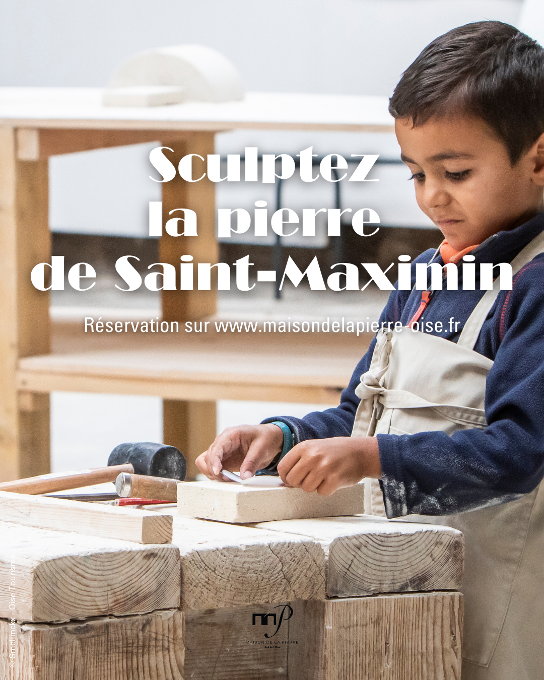 Atelier découverte à la sculpture sur pierre