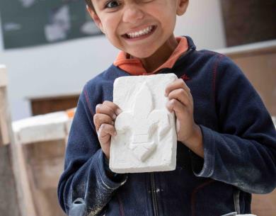 Atelier découverte à la sculpture sur pierre