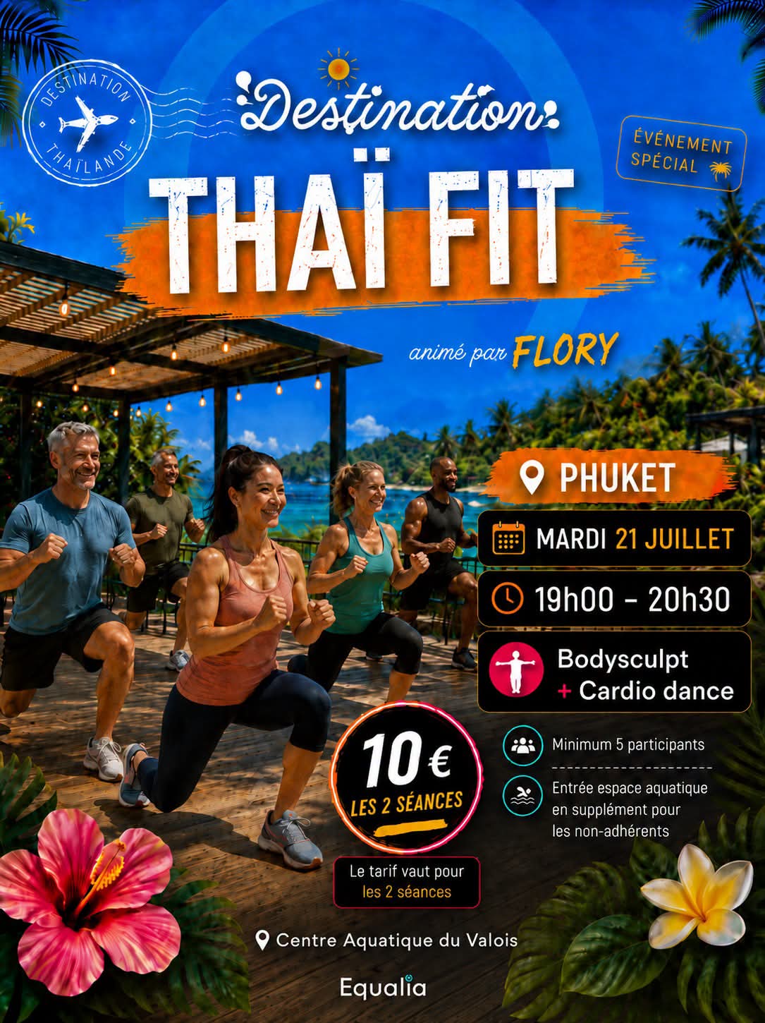 Thai fit piscine - 21 juil