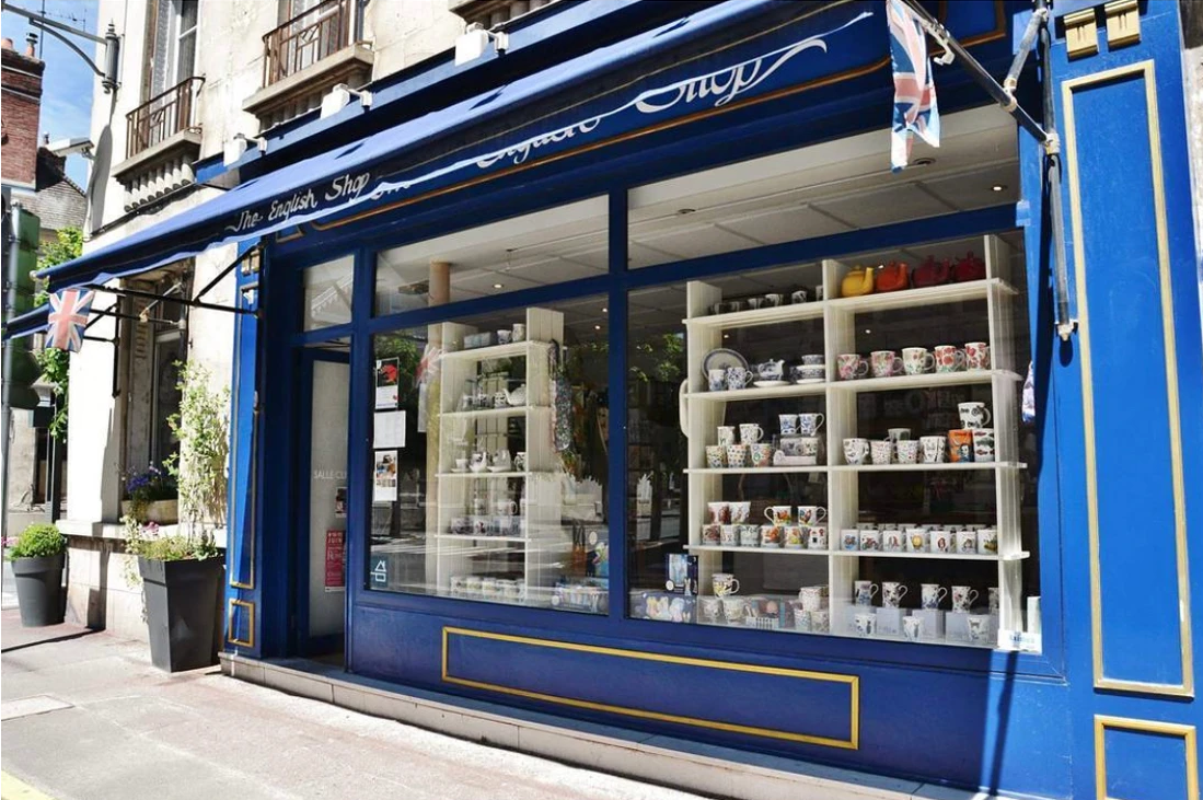 The English shop