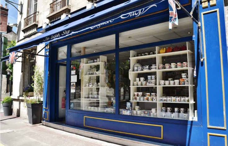 The English shop