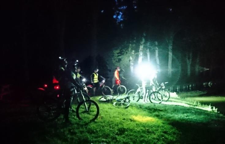 Randonnée nocturne en forêt de Hez