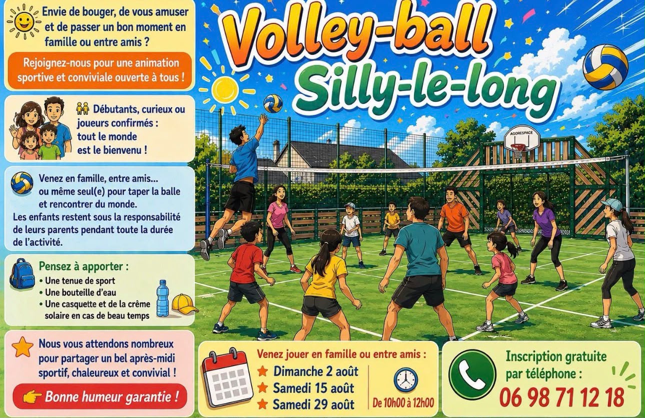 Volley SLL -2 15 et 29 aout