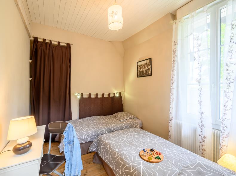 la chambre chocolat 2 lits 90