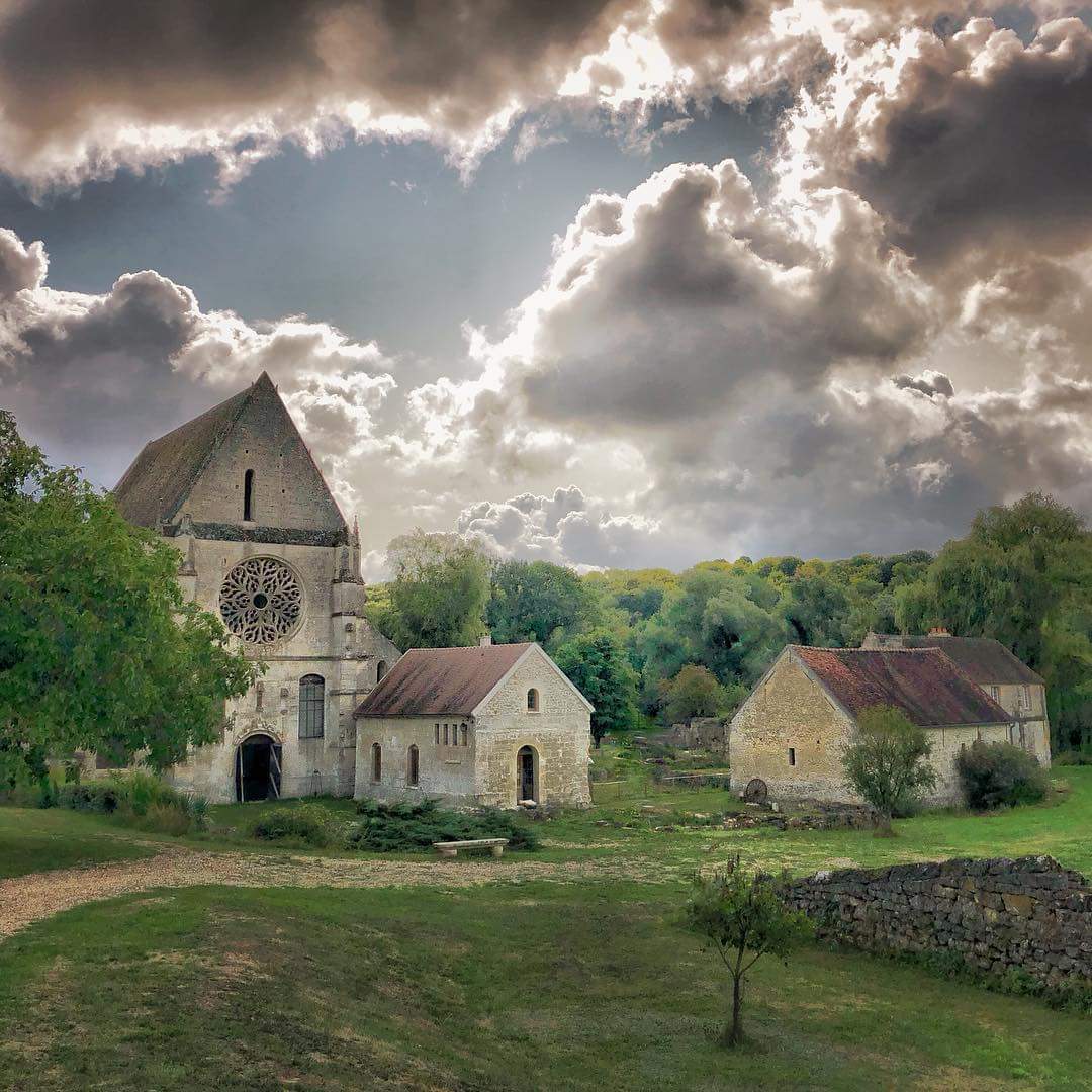 Abbaye de lieu restauré
