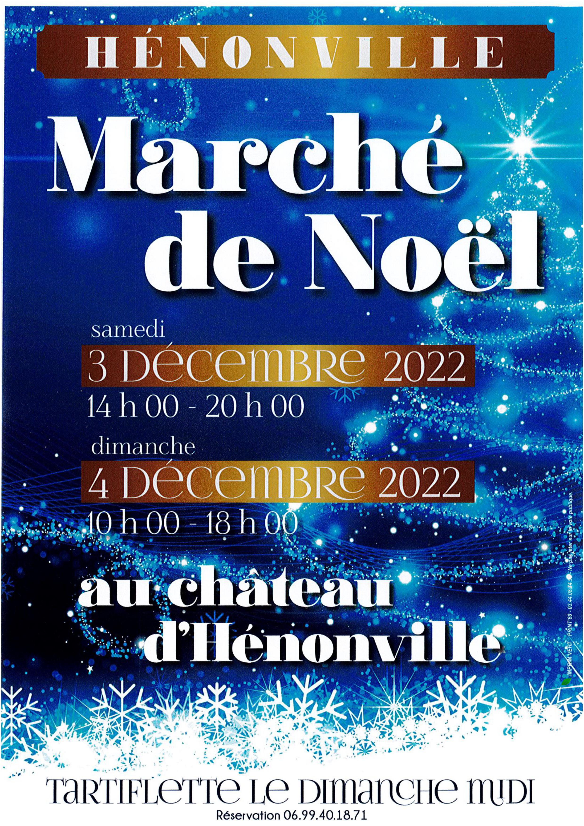 Marché de Noël Hénonville