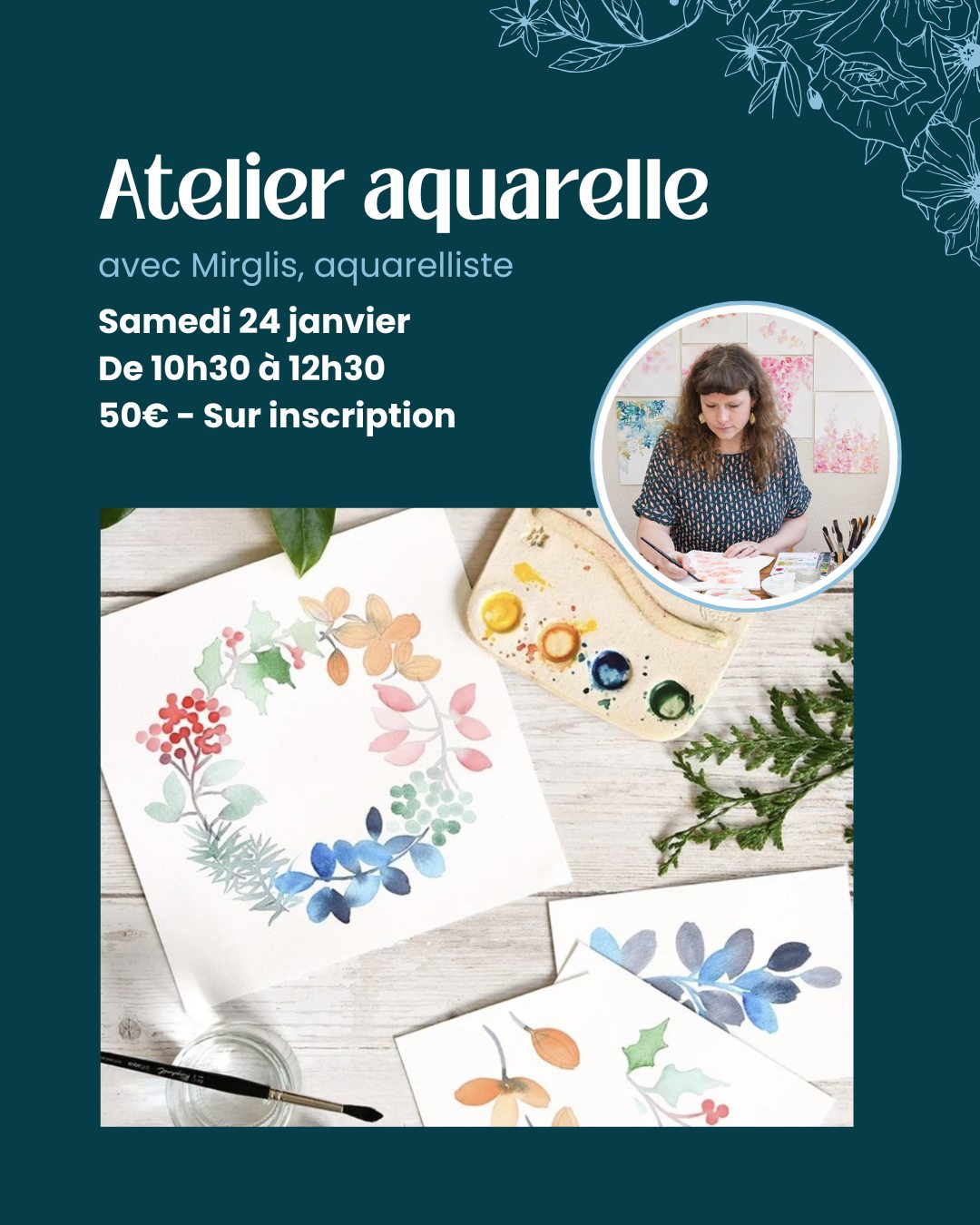 aquarelle librairie