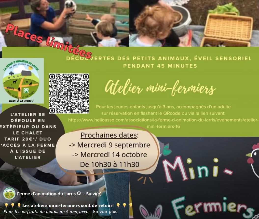 atelier mini fermier
