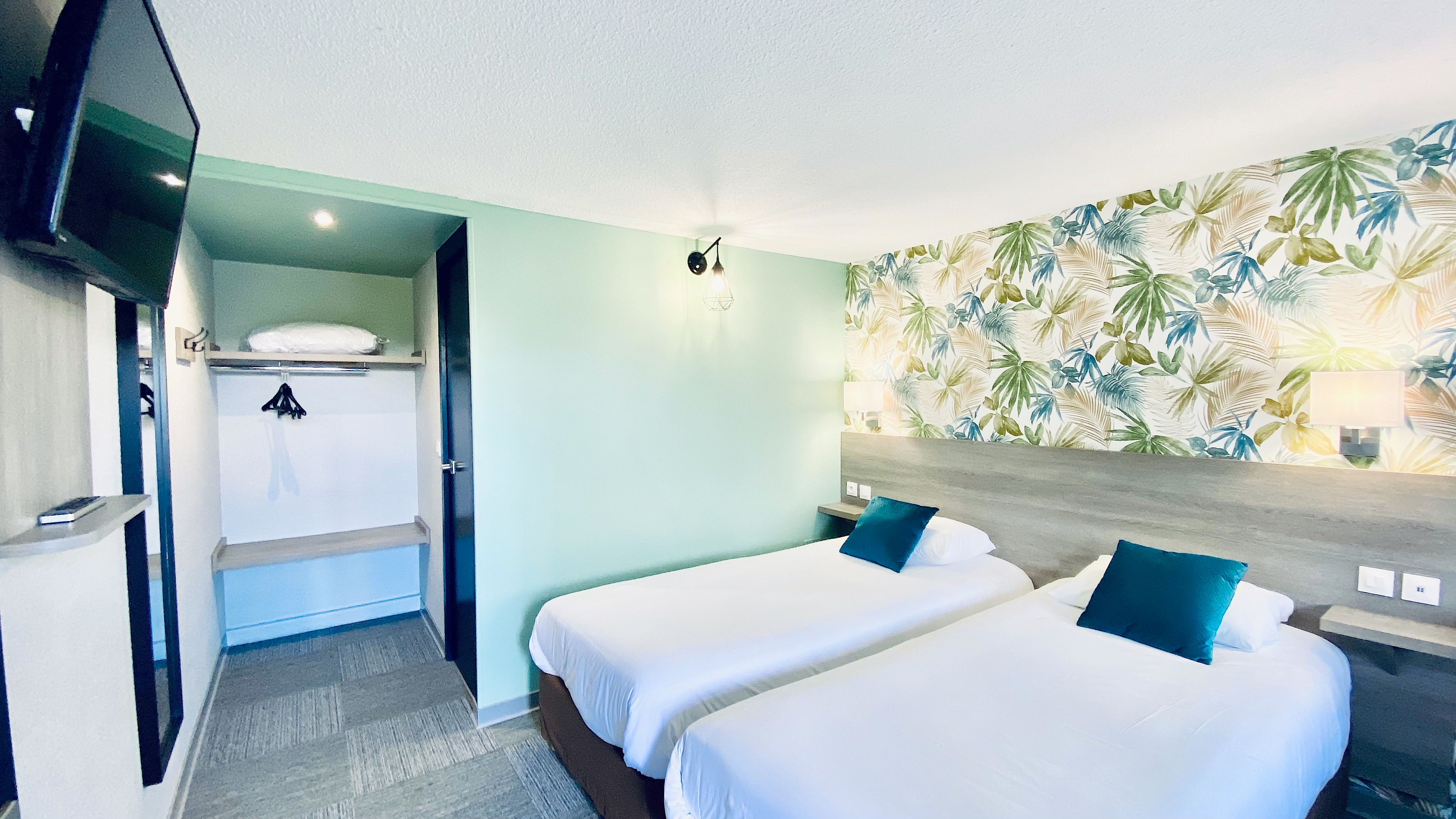 Hôtel Kyriad Direct chambre lits jumeaux < Laon < Aisne < Picardie