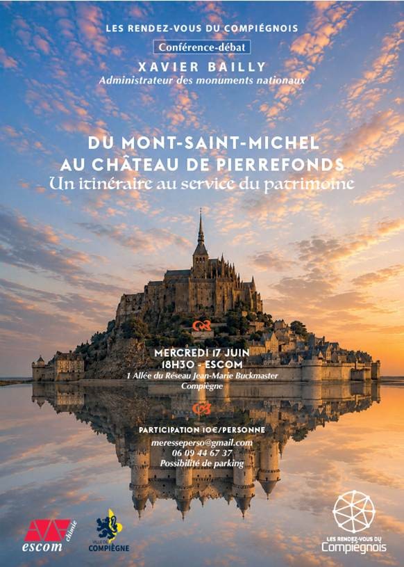 Du Mont-Saint-Michel au Château de Pierrefonds : Un itinéraire au service du patrimoine