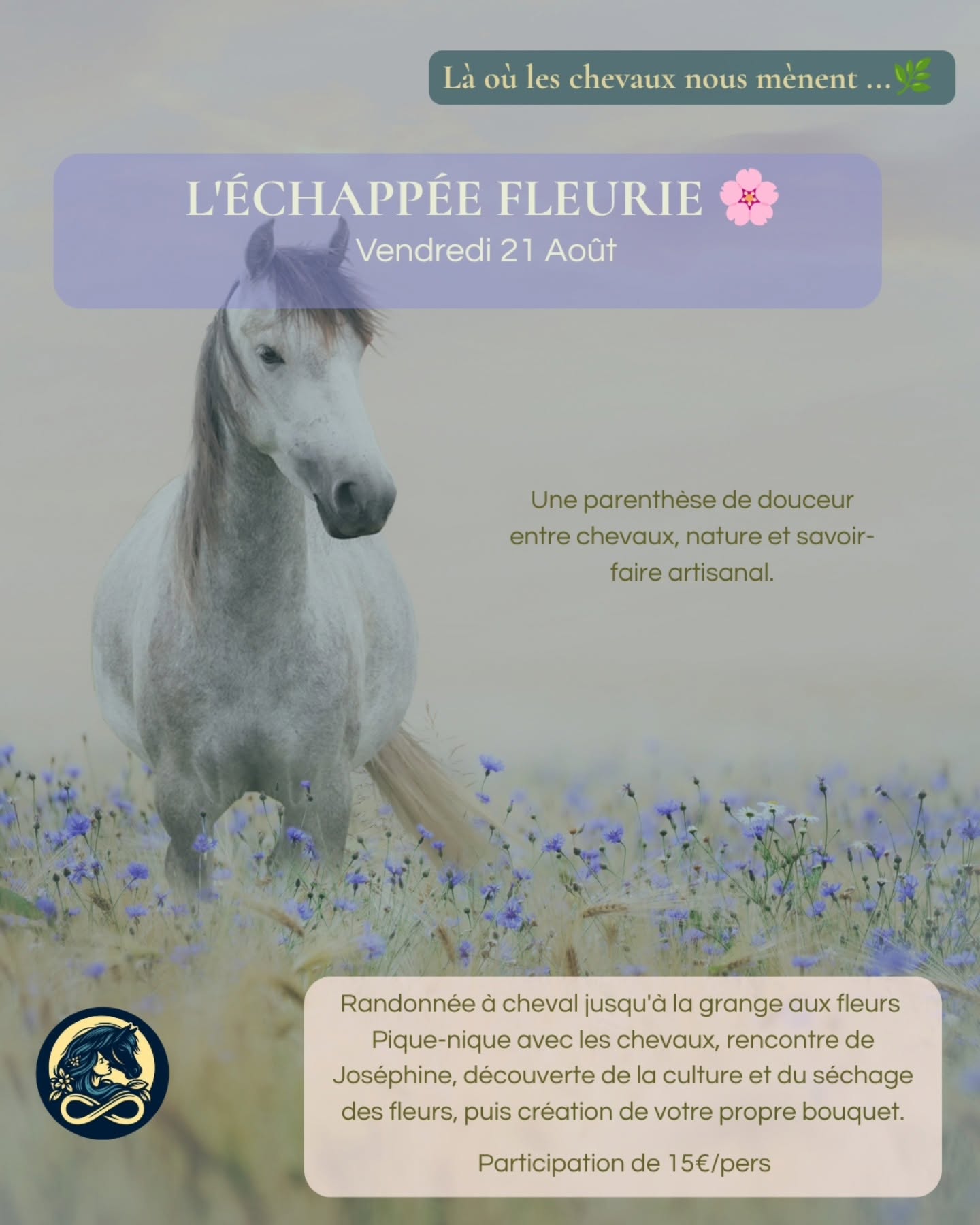 échappée fleurie - 21 aout