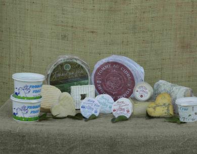 gamme de fromage