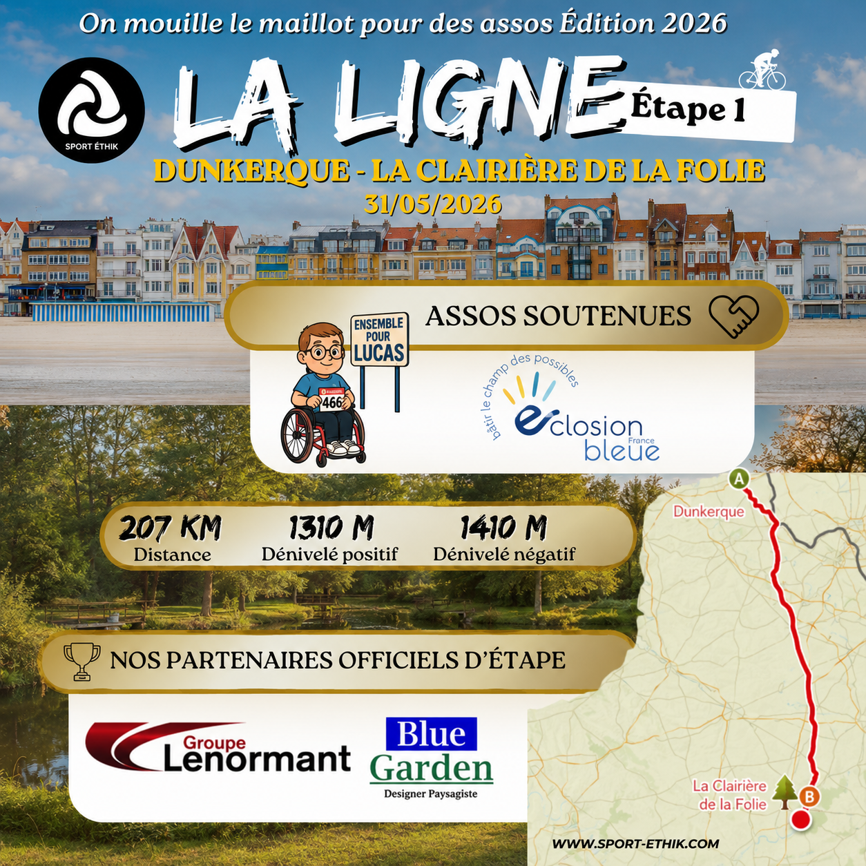 La Ligne – Dunkerque – La Clairière de la Folie