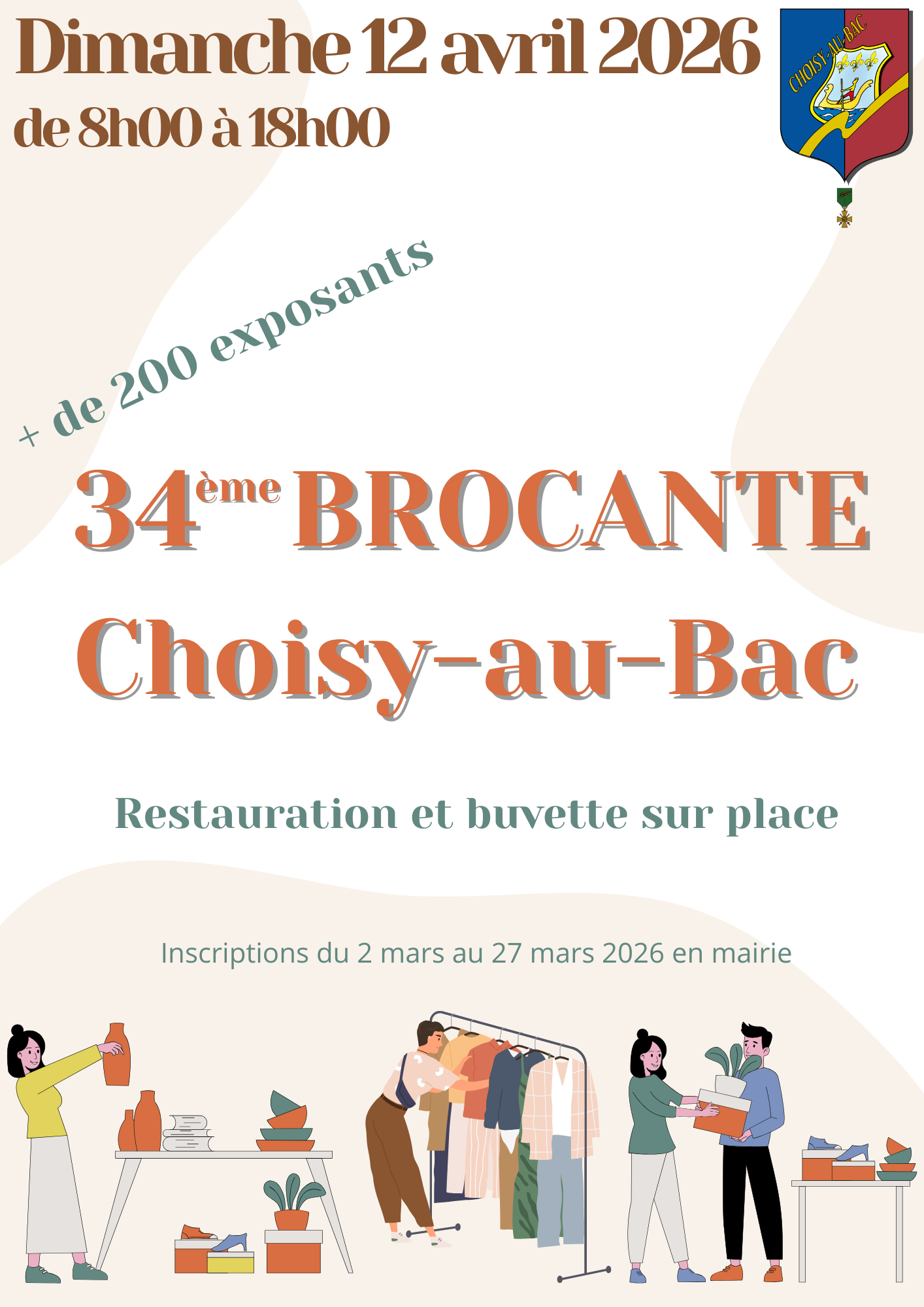 Brocante | Choisy-au-Bac – 34ème édition