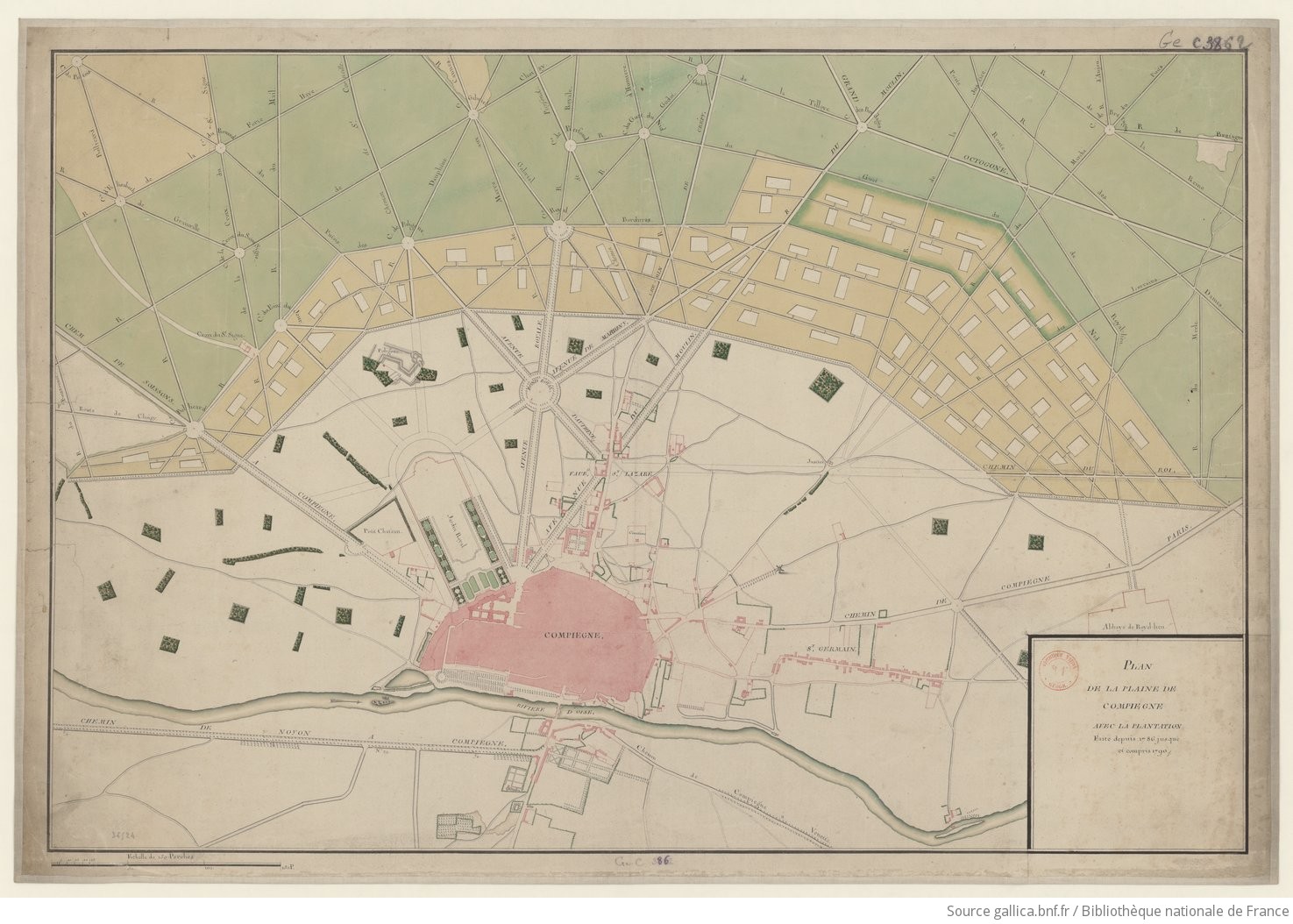Les Avenues de Compiègne. Un aspect méconnu du Grand Projet de Gabriel