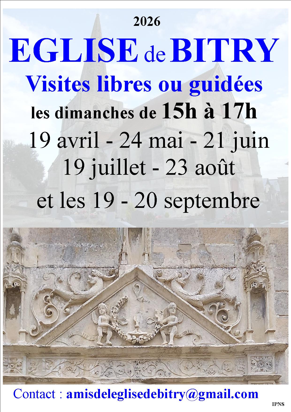 Visite Église de Bitry
