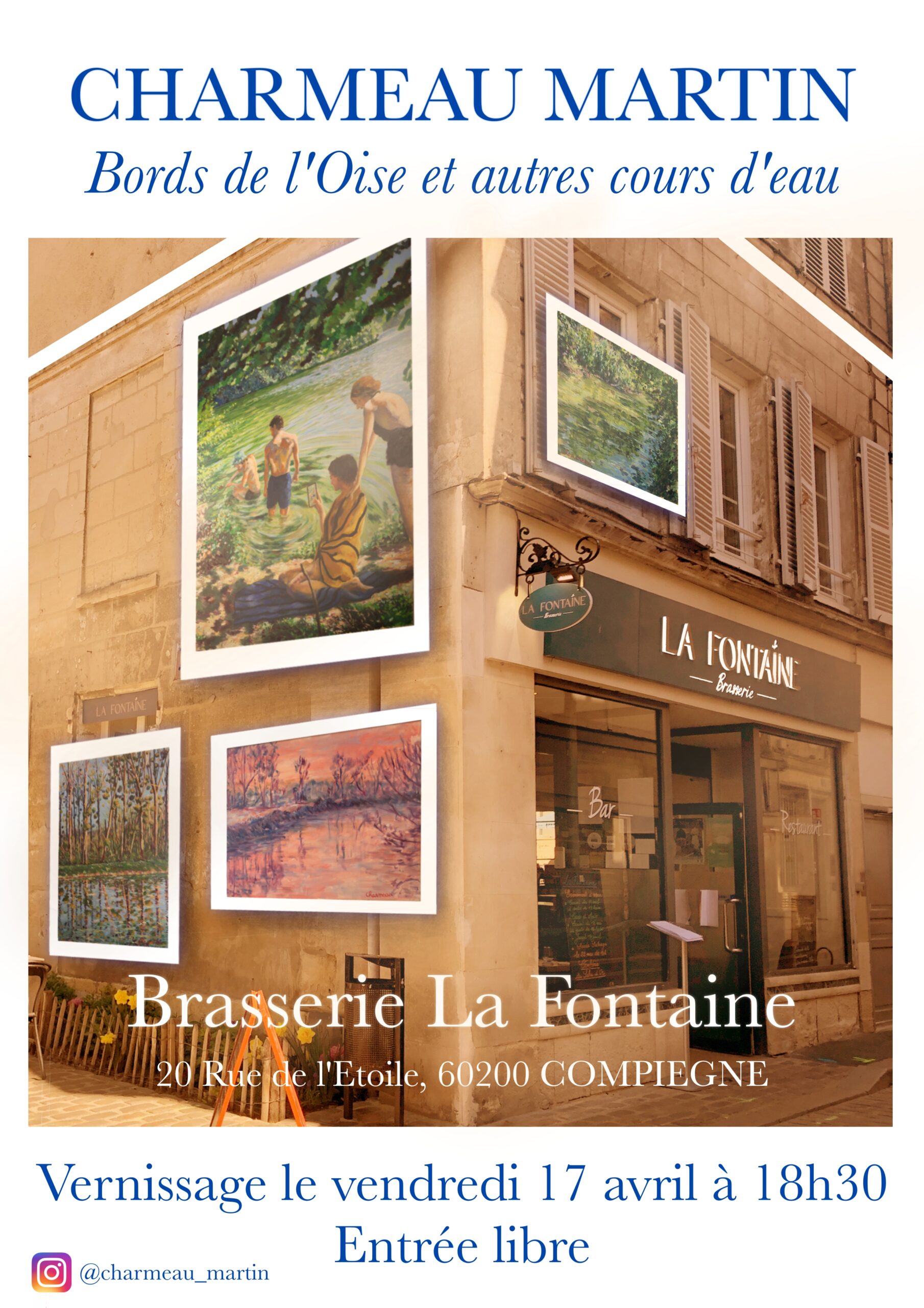 Bords de l’Oise et autres cours d’eau | Charmeau Martin