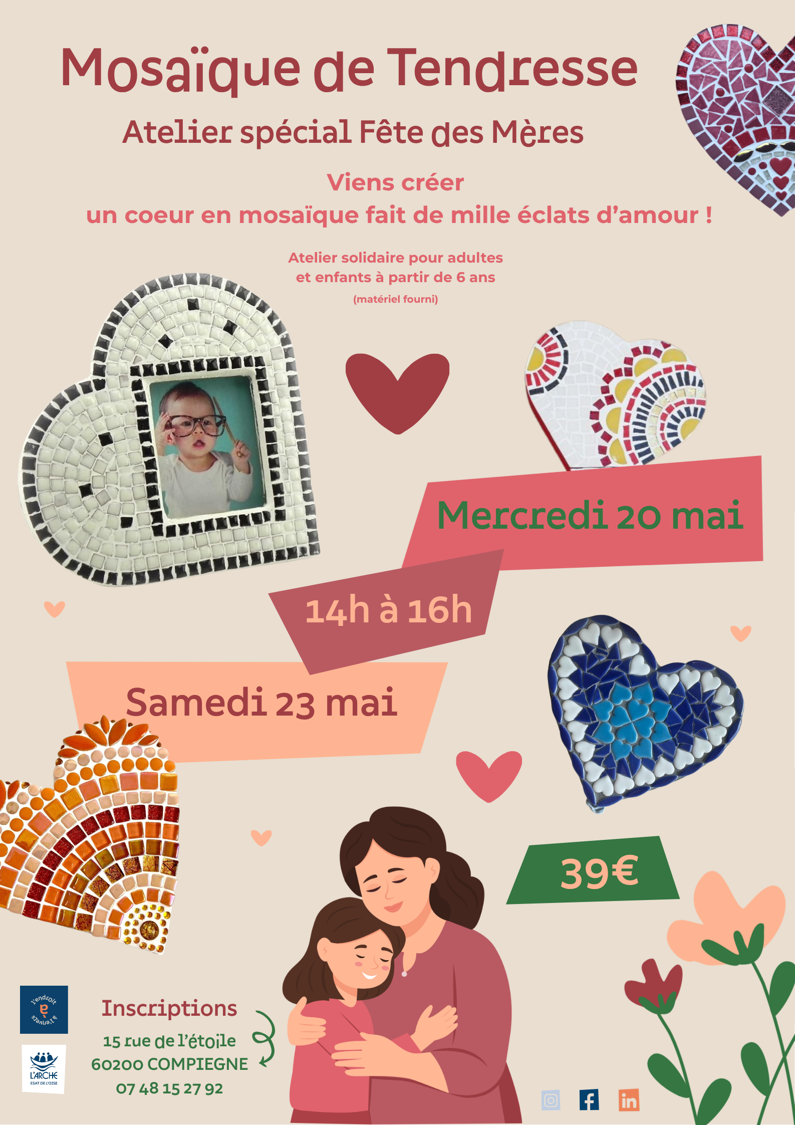 Mosaïque de tendresse