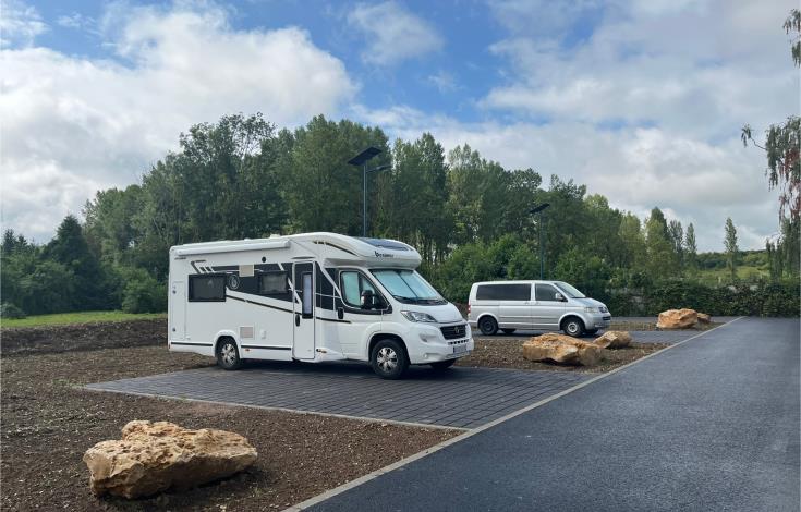 Aire de camping-cars de Milly-sur-Thérain