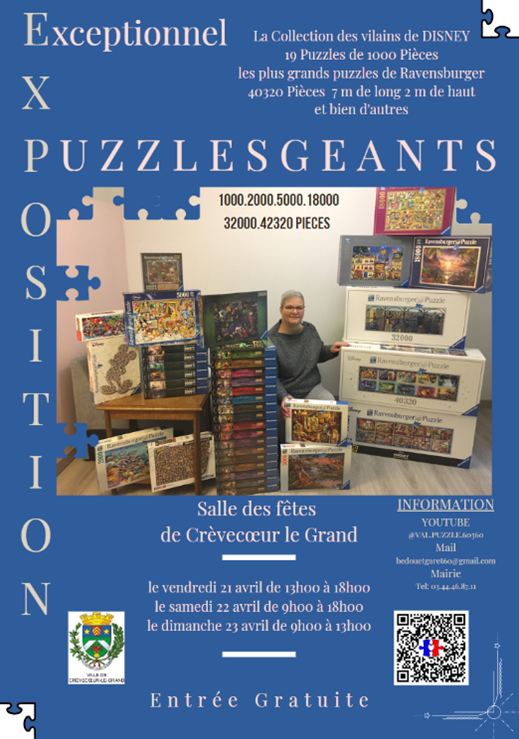 Exposition Puzzles Géants