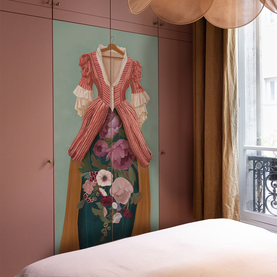 Panneau de papier peint sur mesure