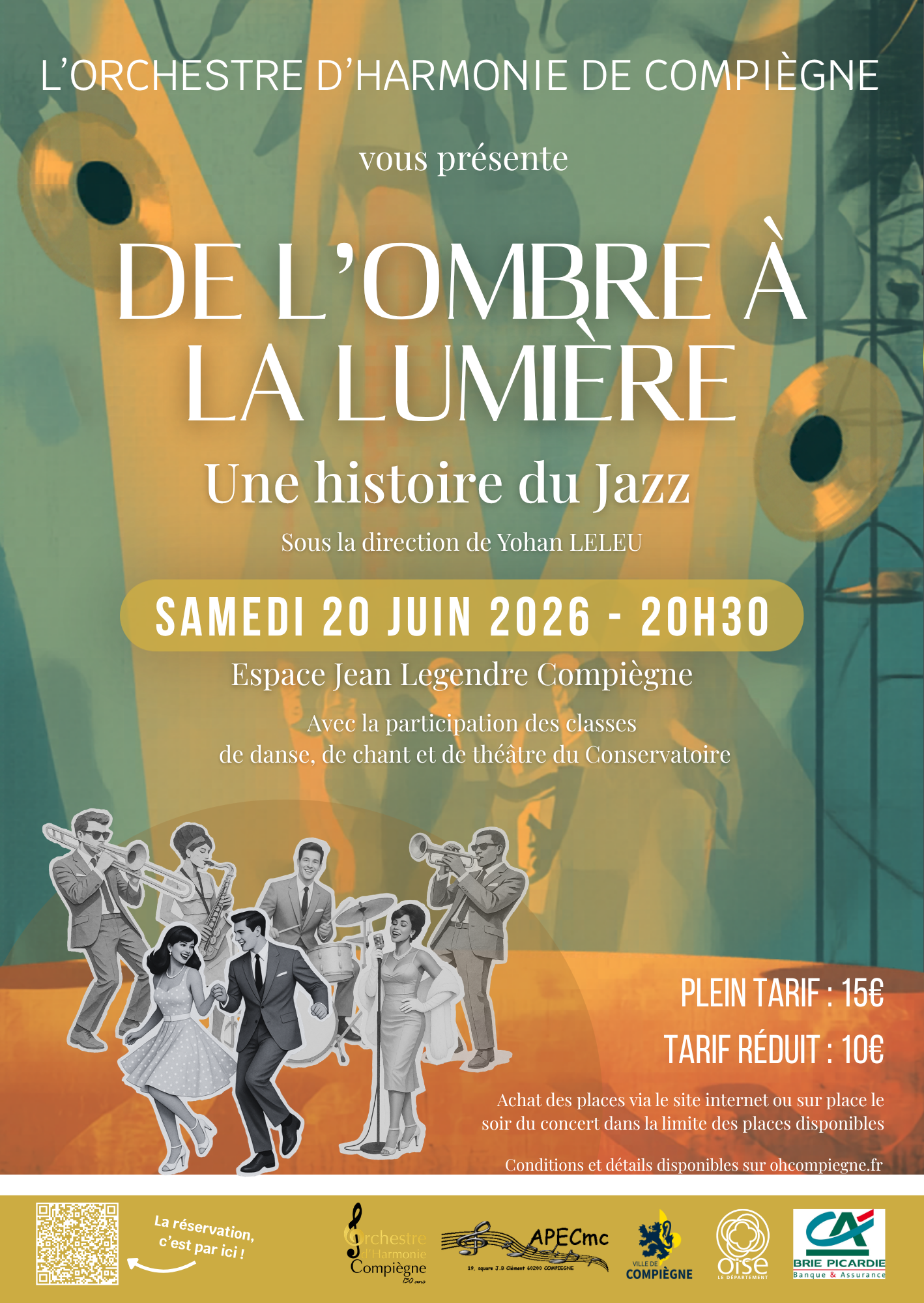 Concert | De l’ombre à la lumière, une histoire de jazz