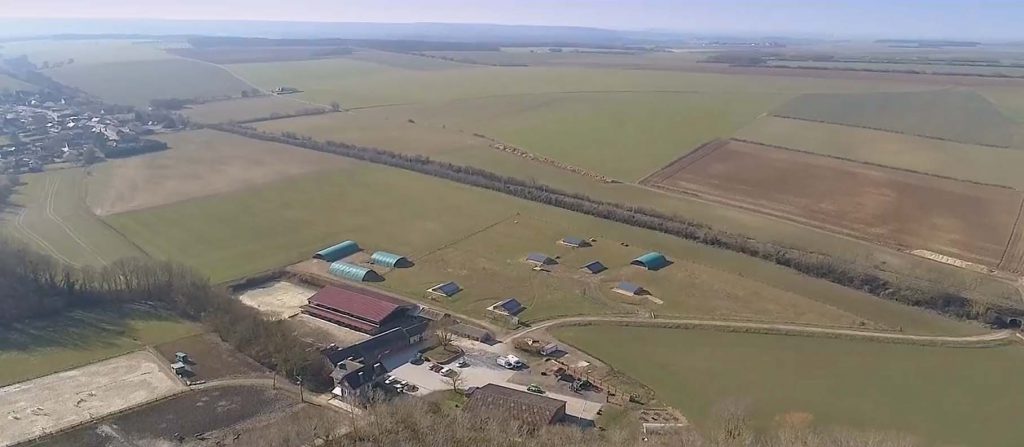 vue aerienne exploitation